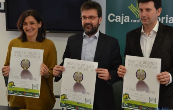 Sandra Carreras, Eduardo Munilla y Ángel Romera