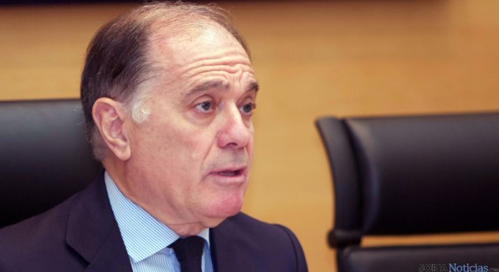 El consejero Tomás Villanueva, en su comparecencia este lunes. / Jta.