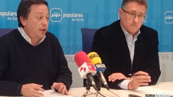 El alcalde de Teruel en el PP de Soria