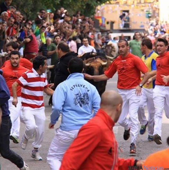 Los corredores sorianos de rojo