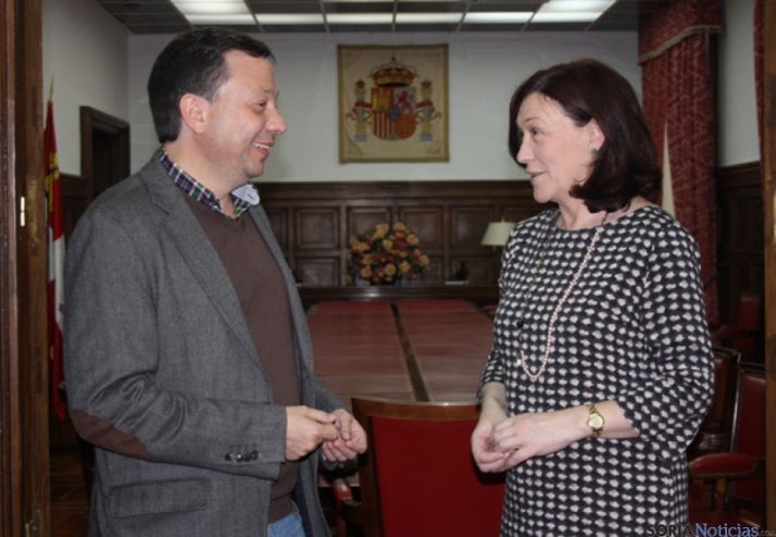 Sainz pedirá al Gobierno que siga invirtiendo en las márgenes del Duero