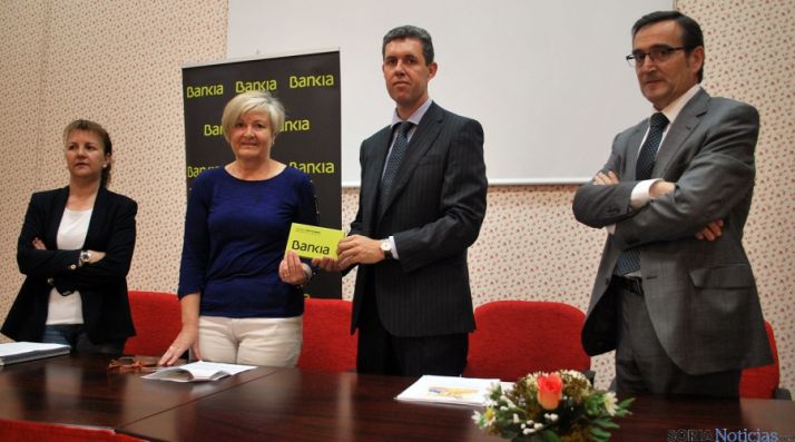Carmen Ruiz (izda.), Mari Cruz Garrido, Míkel Martínez y Javier Gómez. / SN