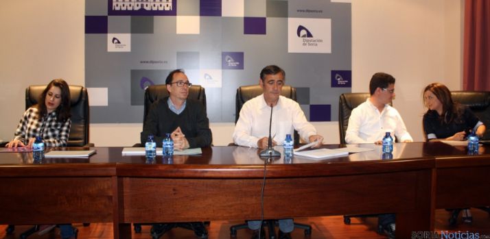 Un momento de la presentación. / Dip.