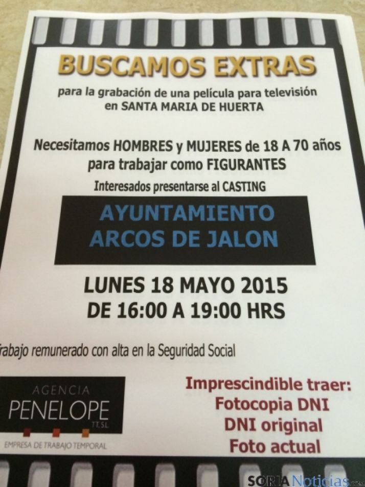 El anuncio completo del casting. / SN