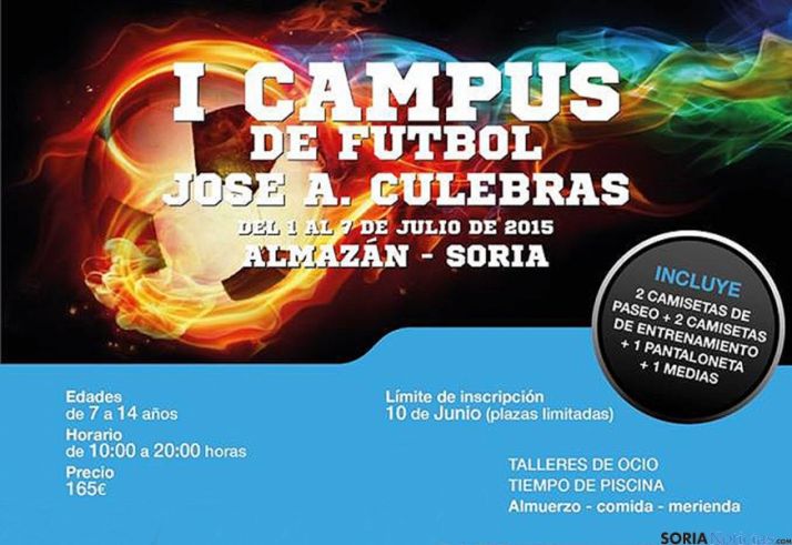 Las inscripciones, hasta el 10 de junio.