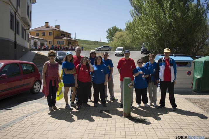 Distintos momentos del recorrido. / Belén Larrubia
