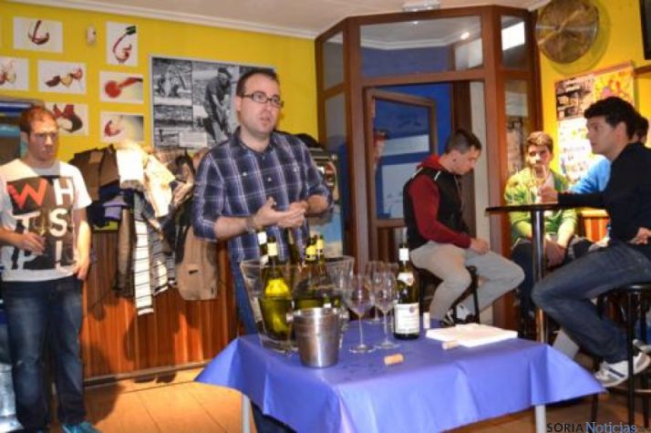 Diego Muñoz en La Cata de Vino de La Terraza