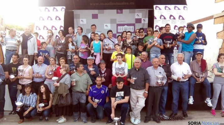 Imagen de los ganadores por categorías y disciplinas. / Dip