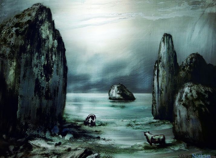 Una de las obras del artista aragonés.