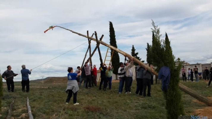 Momento de la pingada en Torlengua