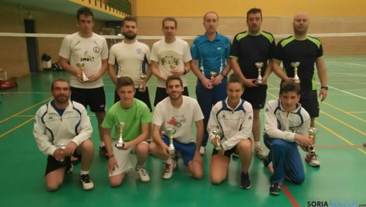 Foto de familia de los vencedores