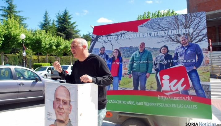 Enrique García, este viernes. / SN