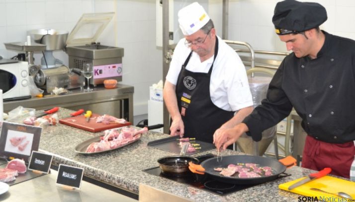 Demostración del lechal en Soria