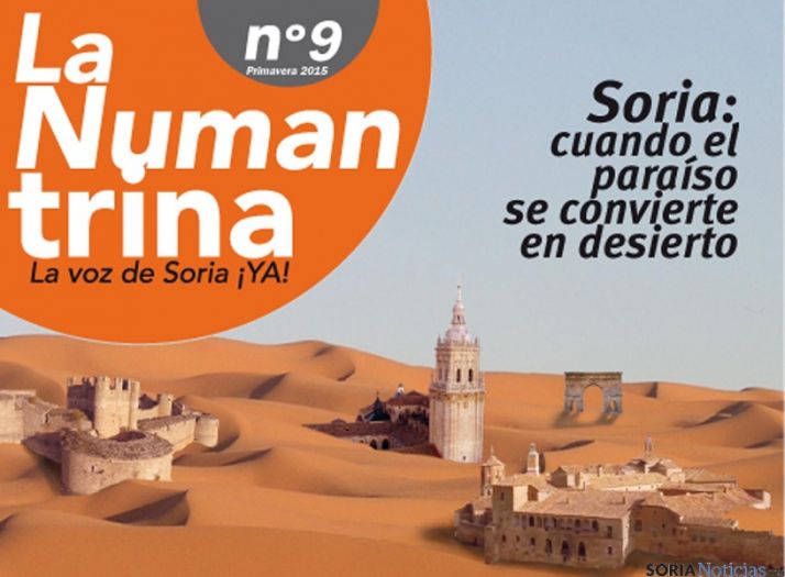 Portada del número 9 de La Numantrina. / Soria Ya