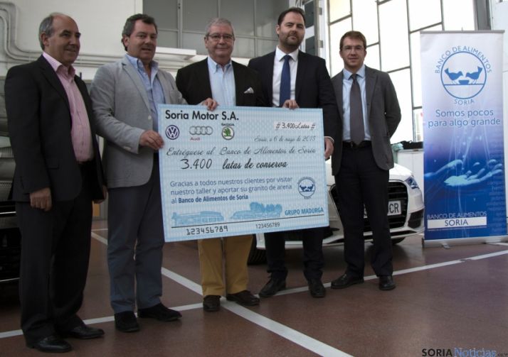 Un momento de la entrega. 