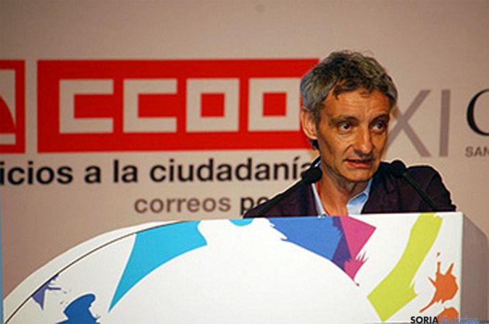 Regino Martín, secretario general del Sector Postal de CC OO. 
