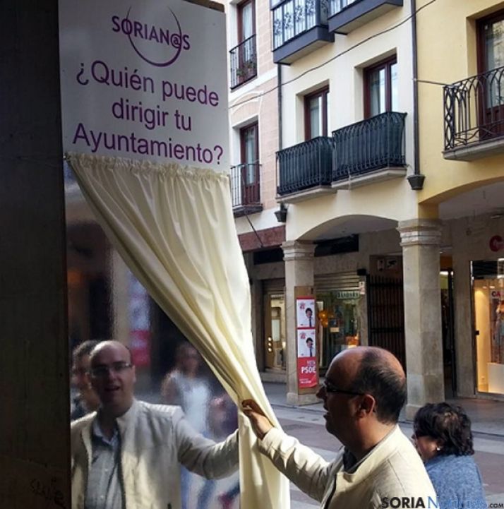El cartel de Sorian@s.