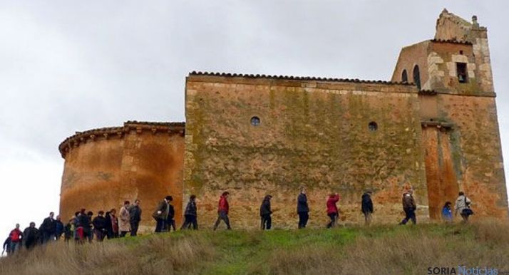La iglesa de Matanza, uno de los templos beneficiados. 