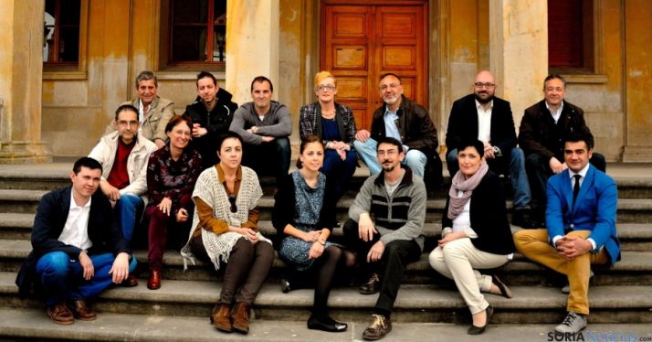 La candidatura de Sorian@s al Ayuntamiento de Soria. 