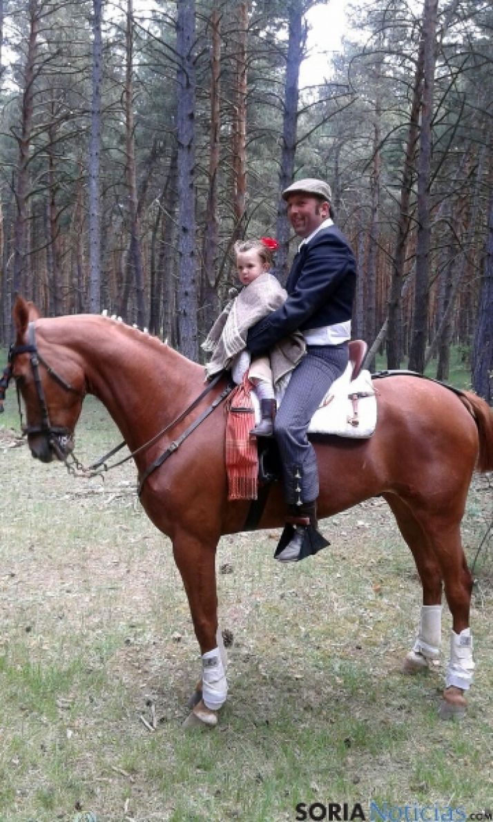Buen ambiente en la XXIX Romería Ecuestre a Valonsadero