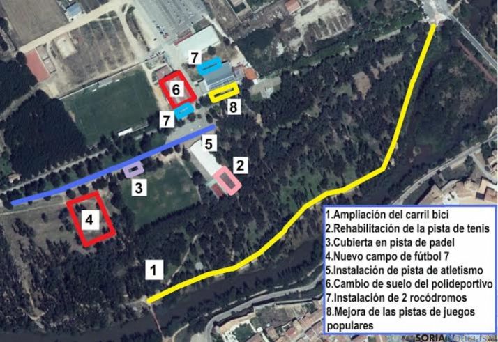 Diseño de los espacios de La Arboleda.