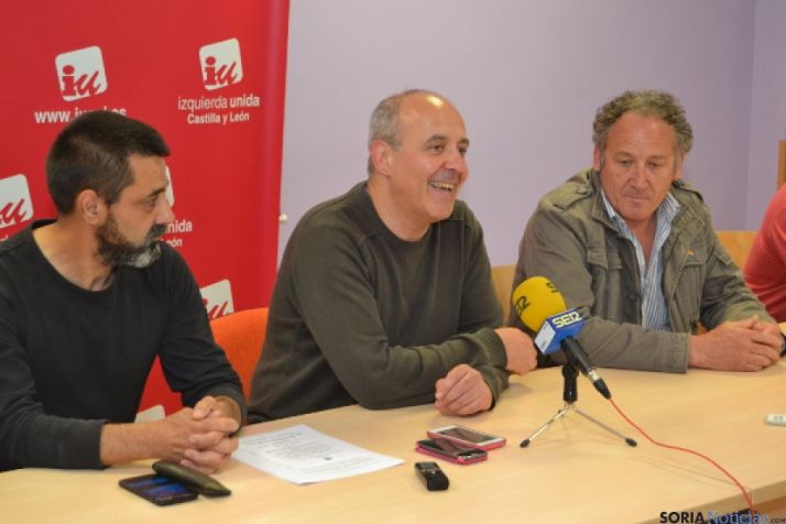 Presentación candidatos de IU en Soria
