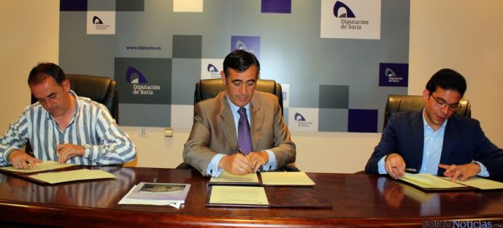 Serrano (izda.), Pardo y Las Heras.  / Dip 