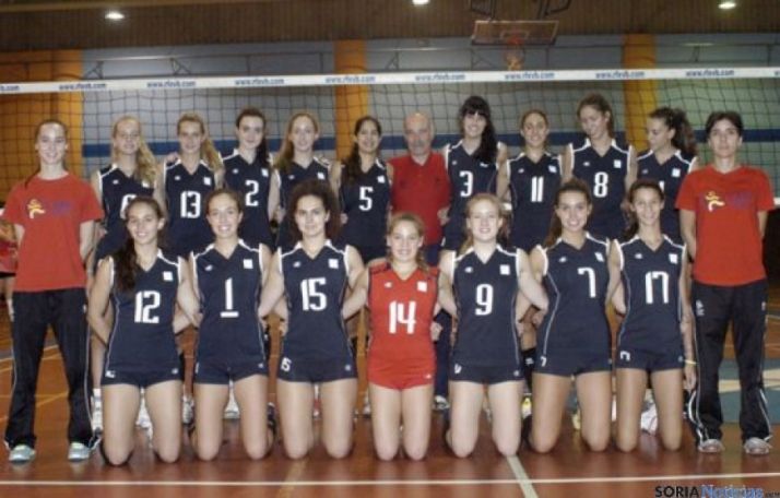 Equipo de voley del CAEP