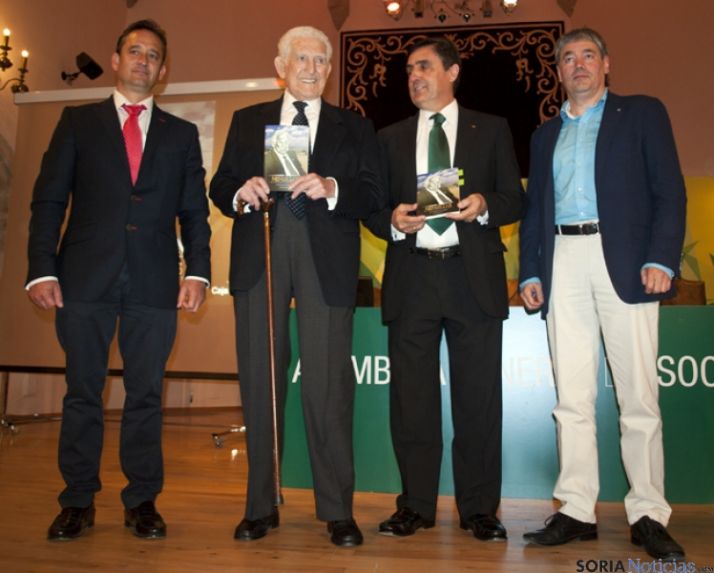 Francisco Javier Blanco, Jesús Borque, Carlos Martínez y Patxi Veramendi