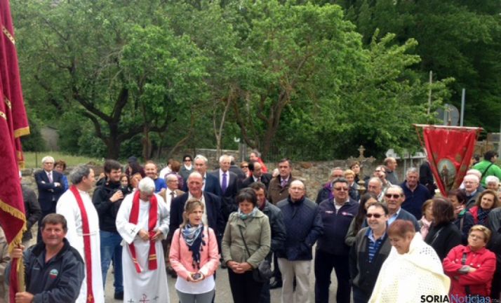 La procesión reúne a toda la comarca