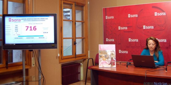 Lourdes Andrés, concejal de Deportes. / Ayto.