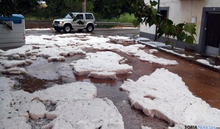 Las granizadas han ocasionado graves daños.