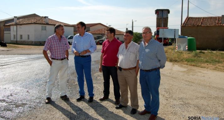 Visita institucional de la Diputación a la carretera. / SN