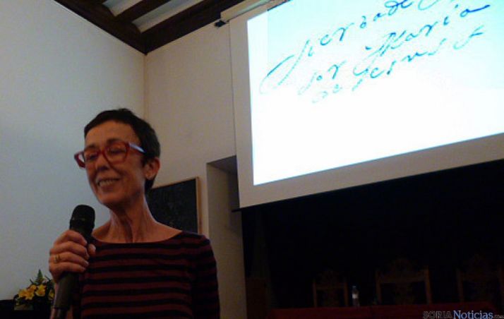 Baranda, con un manuscrito de la Venerable. / SN