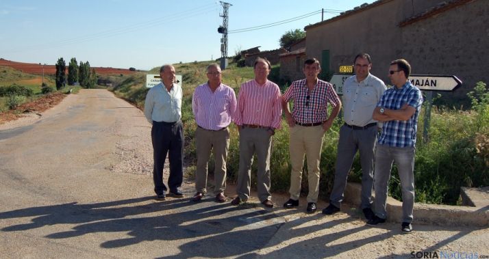 Visita institucional este lunes a la carretera. / Dip.