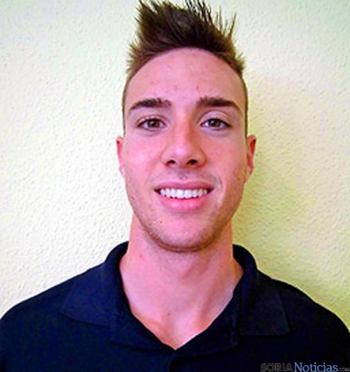 El joven receptor Carlos Jiménez. / RFEV