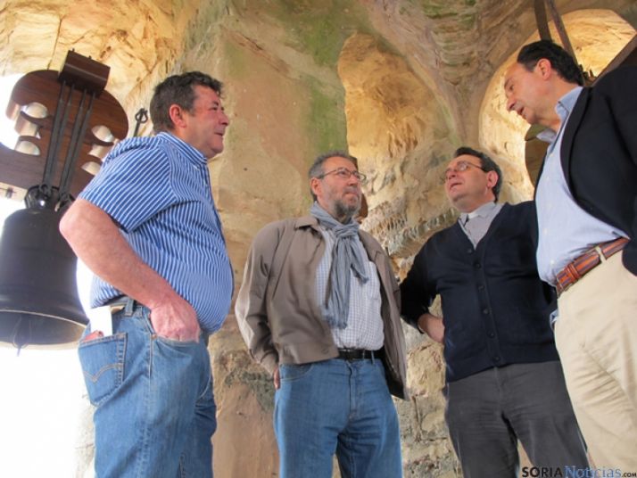 Visita en el campanario de la Colegiata