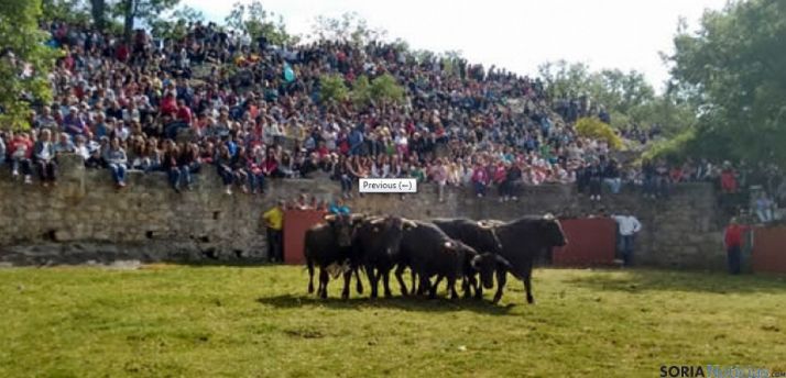 Imagen del festejo del sábado. / SN