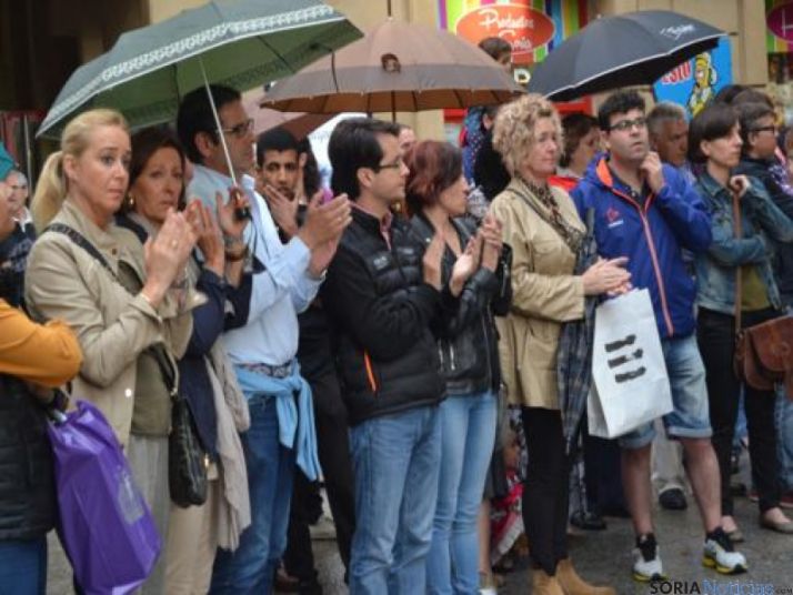Acto repulsa asesinato en Soria