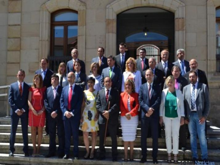 Toma de posesión de Luis Rey en Diputación