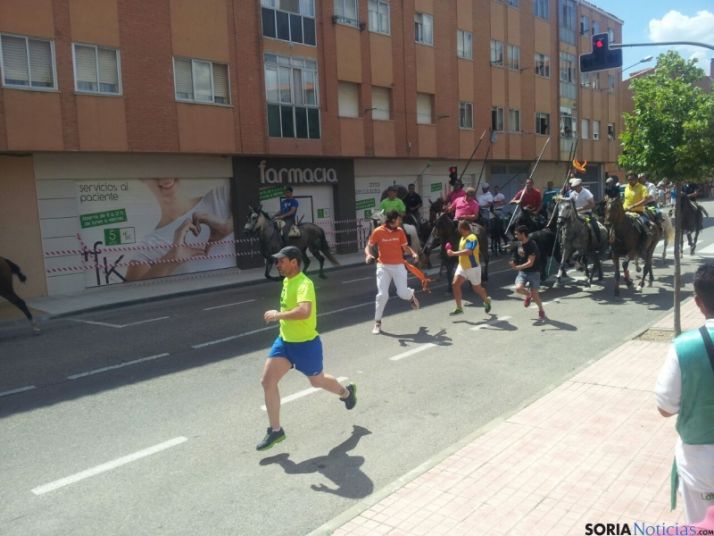 La Saca por las calles de Soria