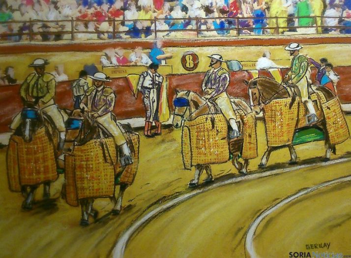 Una de las obras de la muestra. 