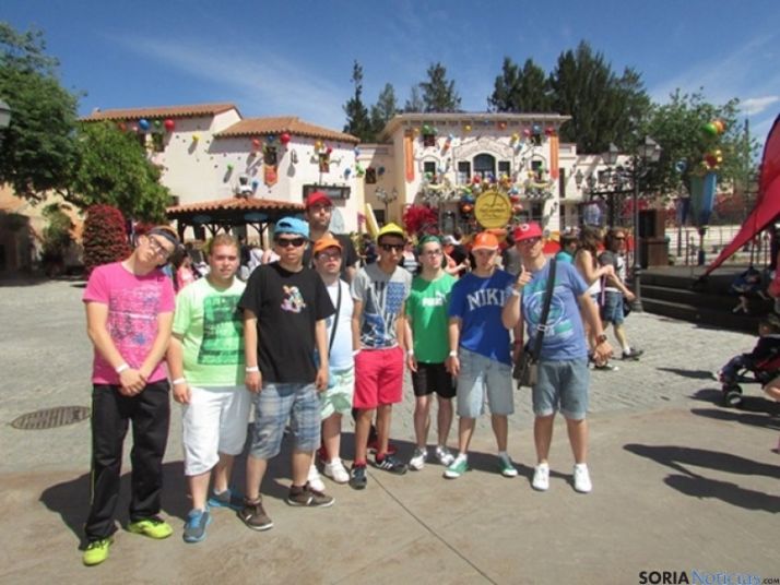 Alumnos del Santa Isabel disfrutando del viaje