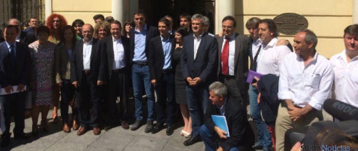 Alcaldes del PSOE en Alcalá.