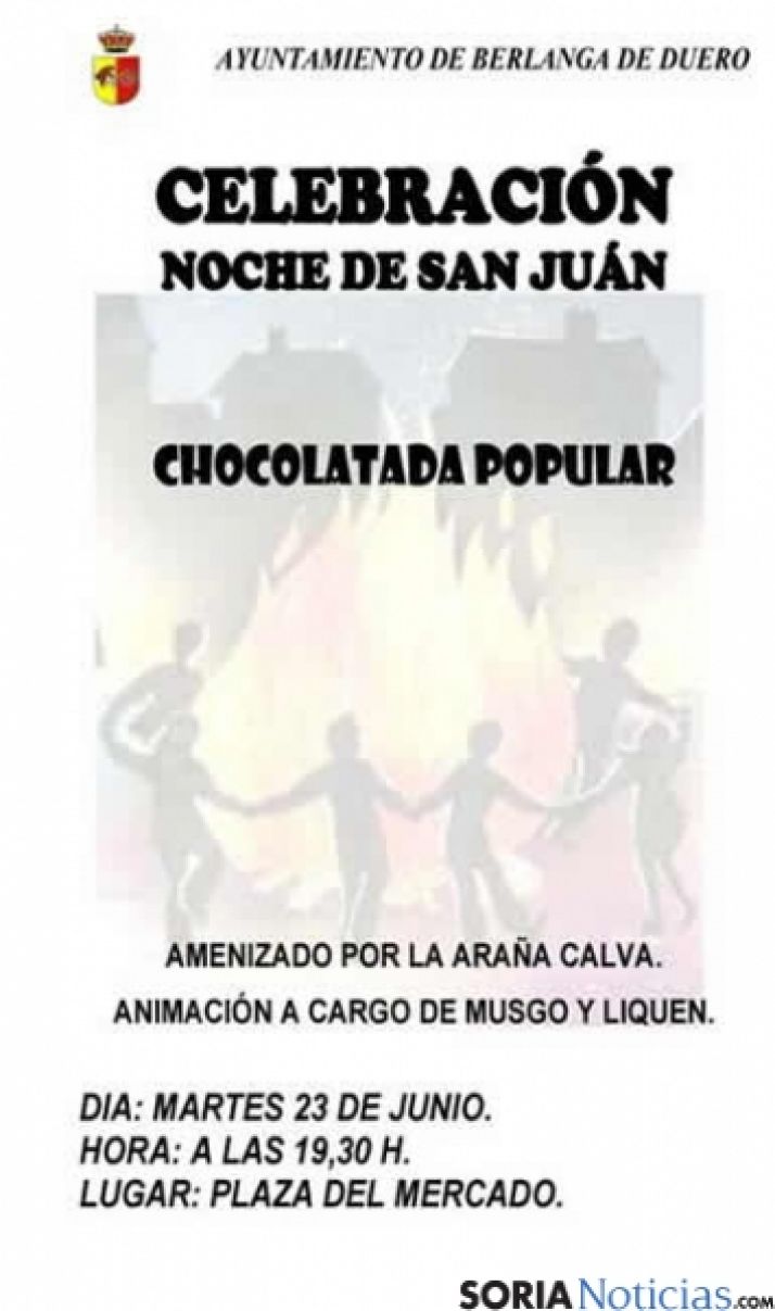 Cartel de la chocolatada