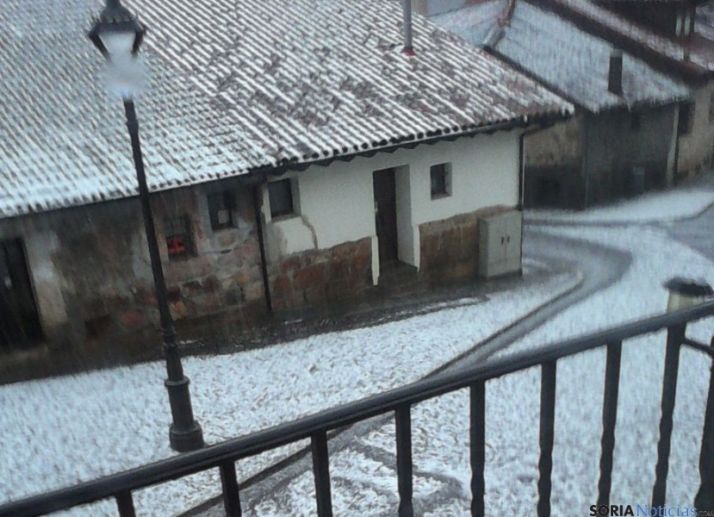 Granizada en Navaleno
