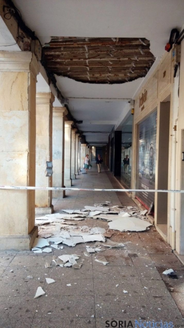 Imagen del desplome. / Ayto.