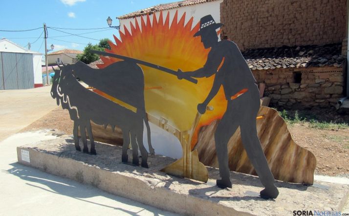 La obra, lista para su inauguración. 