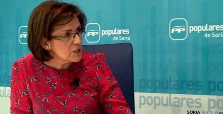 La presidenta del PP soriano, Marimar Angulo. / SN