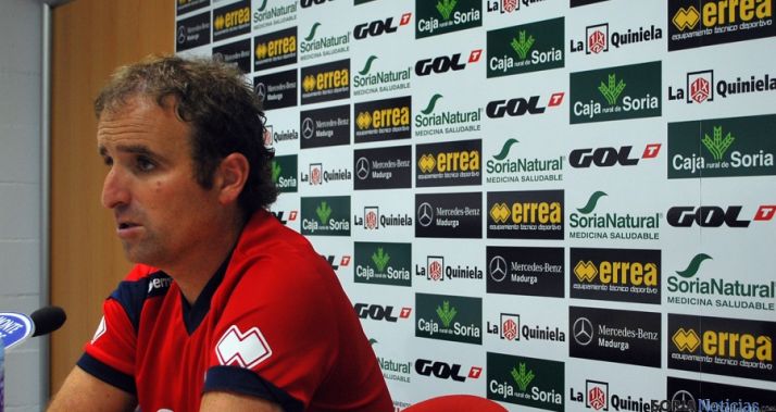 Arrasate, este viernes en rueda informativa. / SN